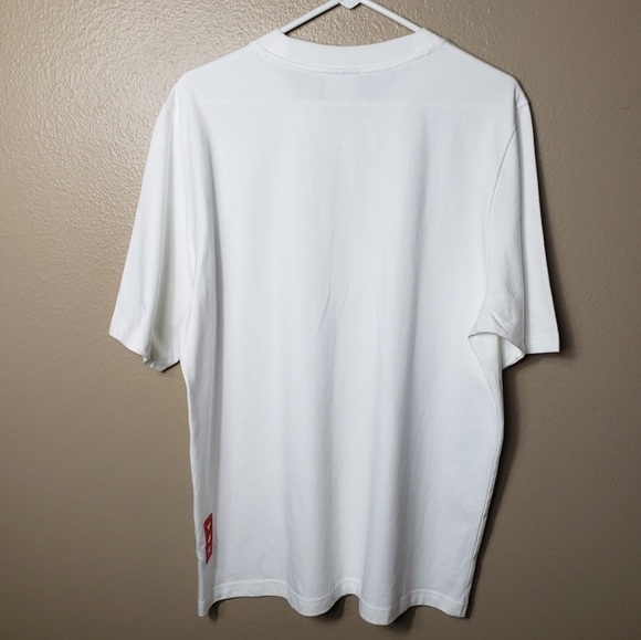 Adidas Originals Men's Lunar New Year Trefoil Graphic Lenticular Tee-Size L - Picture 8 of 9